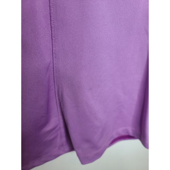 Nike Golf Tour performance dri-fit purple stripe short sleeve polo shirt - XS - Picture 4 of 5